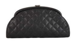 Timeless Half Moon Clutch,Caviar,Black,DB/E,11928570,3*